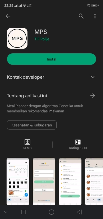 Play Store install